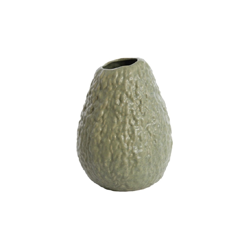 Vase décoratif en céramique pour aménagement intérieur - 12 x 12 x 20