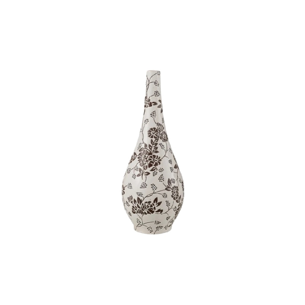 Vase décoratif pour intérieur en céramique - 10 x 10 x 30