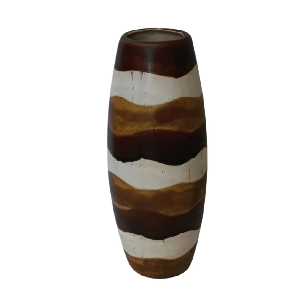 Vase décoratif en céramique pour intérieur - 25 x 10 x 60