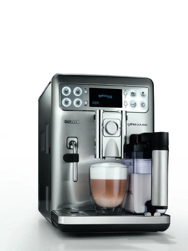 Philips Saeco HD8857/01 Machine à café Exprelia Evo en acier inoxydable