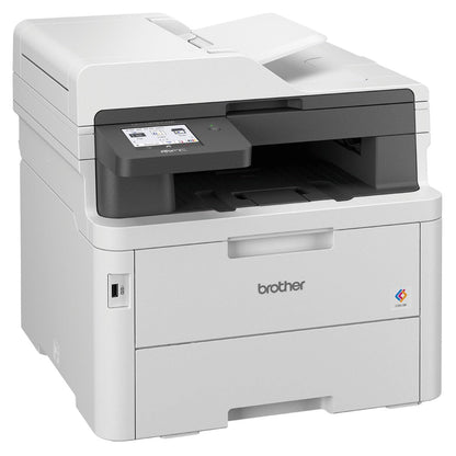 Brother MFC-L3760CDW - Imprimante Laser Couleur Multifonction (Impression/Scan/Copie/Fax) - Recto-Verso Automatique en impression - USB/WiFi/Ethernet