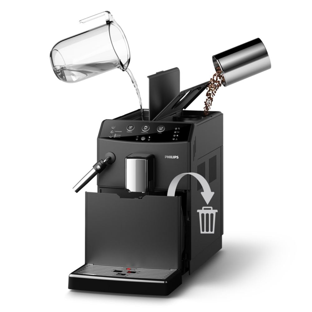 Philips HD8827/01 Série 3000 Machine Espresso Noir