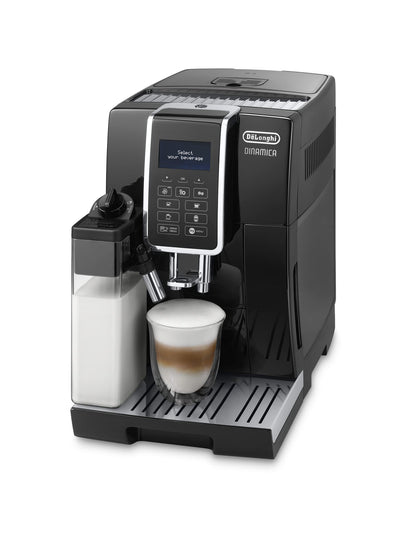 De'Longhi Dinamica Machine a Café Grain ECAM350.55.B Cappuccino et Expresso, 1.8L, Noir