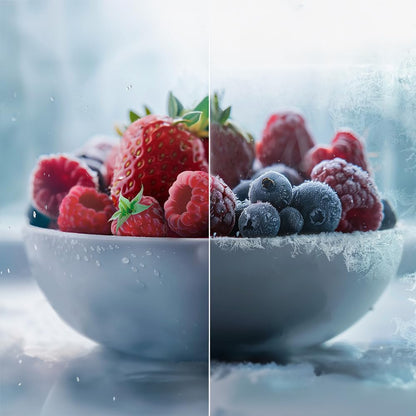 Cecotec Refrigerator Glass French Door 510 L Bolero CoolMarket FD 510 Glass E. 183 cm High, 84 cm Wide, Motor Inverter Plus, Fast Cooling and Fast Freezing, MultiAirFlow, Total NoFrost