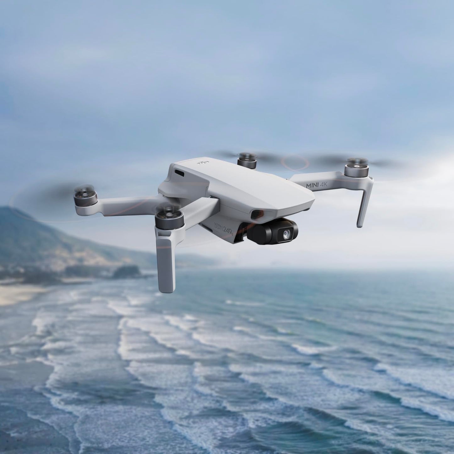 Bundle Drones Caméra Mini 4K, Drone Caméra 4K UHD pour Adultes, < 249 g, Stabilisation de la Nacelle à 3 Axes, Transmission Vidéo sur 10 km, Deux Batteries pour un Temps de Vol max. de 62 min