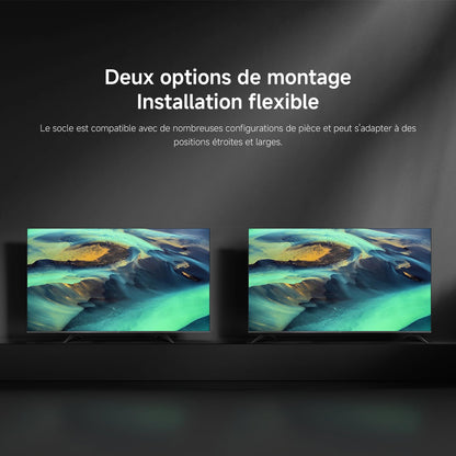 XIAOMI TV F Pro 75, 190 cm (75 Pouces), 4K UHD QLED, Smart TV, Fire TV, Contrôle Vocal Alexa, HDR10+, Mode Game Boost 120Hz, MEMC, 2Go+32Go, Compatible avec AirPlay