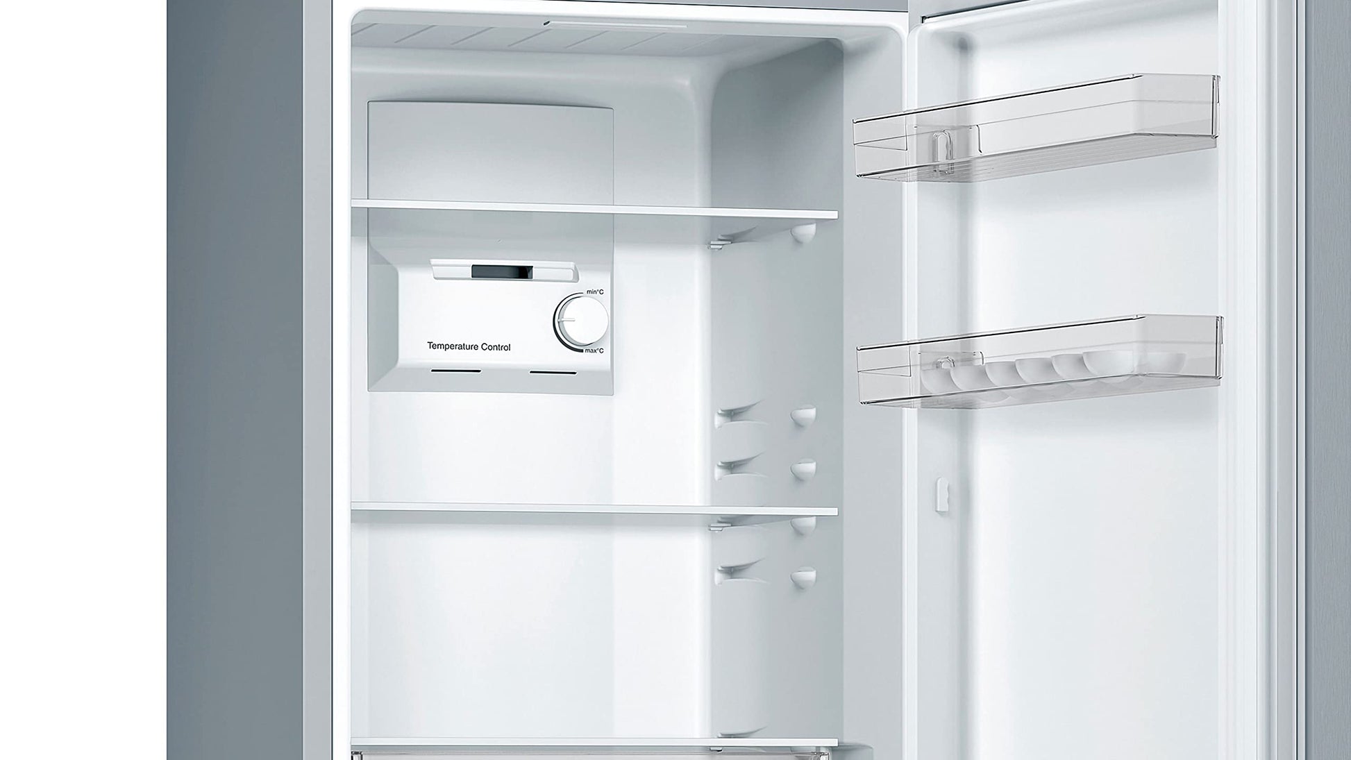 Bosch KGN33NLEB Série 2 Réfrigérateur combiné pose-libre - 282L - L 60cm x H 176cm - Inox
