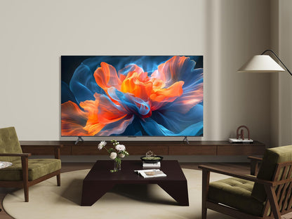 TCL 85T8C 85" QLED 4K HDR Ultra HD TV, Smart TV Powered by Google TV (Dolby Vision & Atmos, 144Hz Motion Clarity Pro, FreeSync, Onkyo 2.1 Sound, Voice Control)