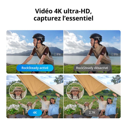 DJI Neo, Mini Drone avec Caméra 4K Ultra-HD pour Adultes, Drone Suiveur qui Vole Seul de 135 g, Décollage de la Main, Suivi de Sujet, QuickShots, Vidé