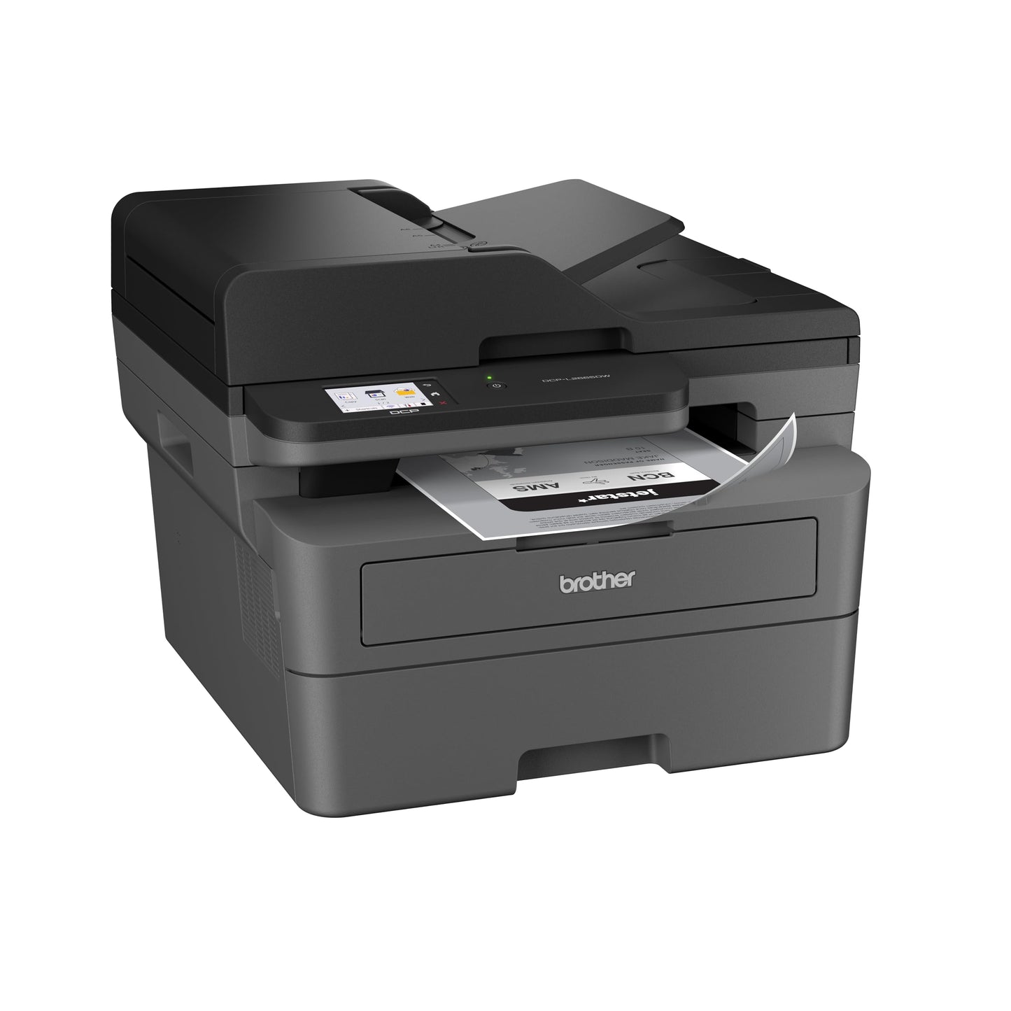 Brother DCP-L2665DW - Imprimante Multifonction 3 en 1 (Impression/Scan/Copie) Laser Monochrome - WiFi & Ethernet - Vitesse d'impression de 34 ppm | Eligible au Forfait d'encreEcoPro