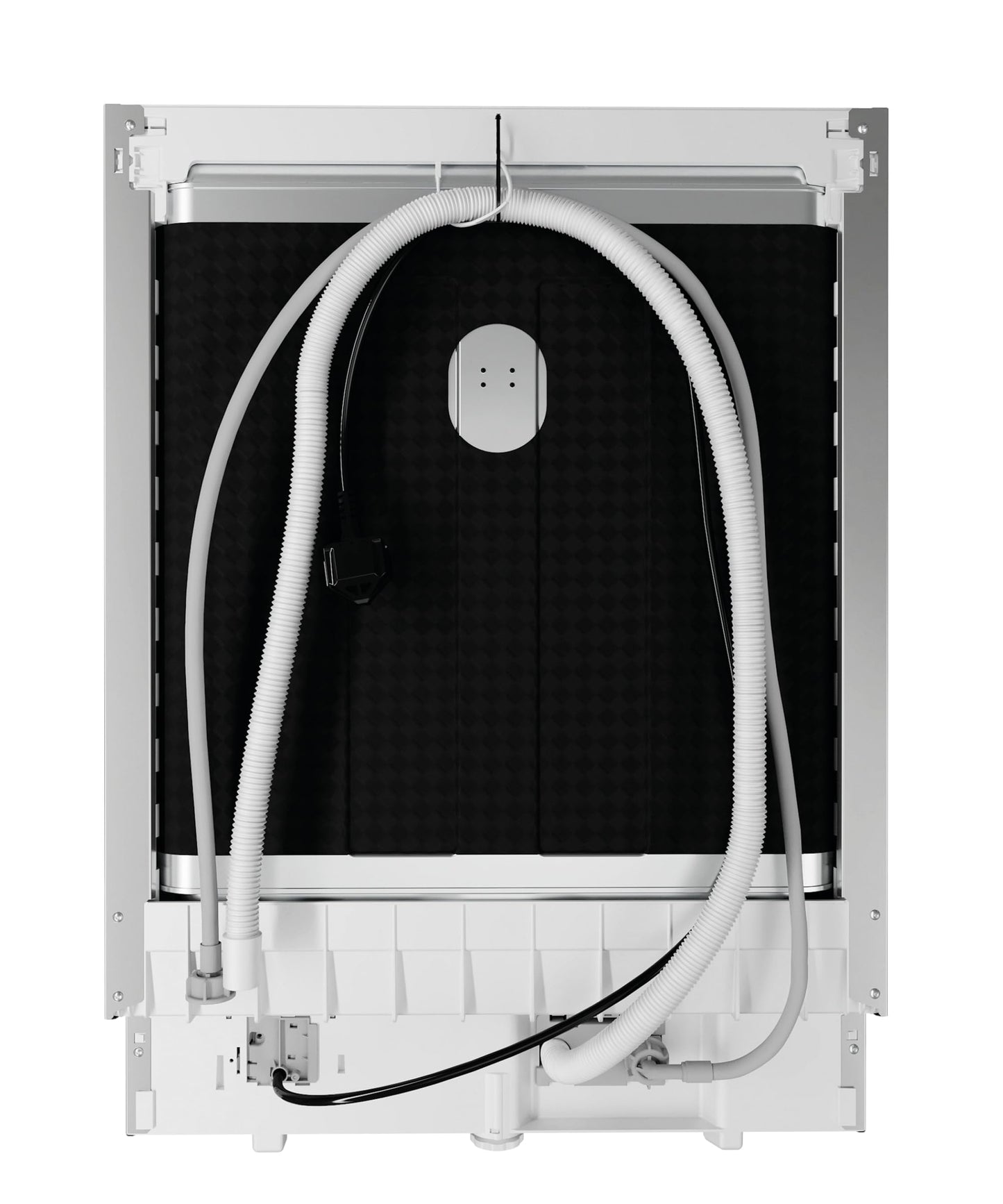 Lave vaisselle encastrable 60 cm Whirlpool WBC3C26 - Lave vaisselle integrable Bandeau blanc - Classe énergétique A++ / Affichage temps restant - Départ différé