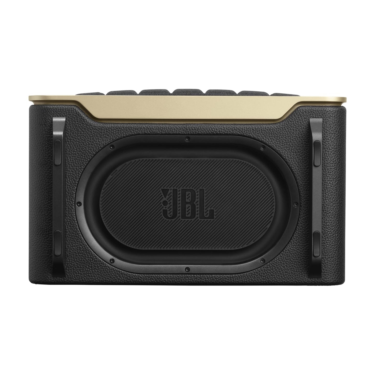 JBL Authentics 200 Enceinte Smart Home avec WiFi, Bluetooth et assistants vocaux, design rétro, noire