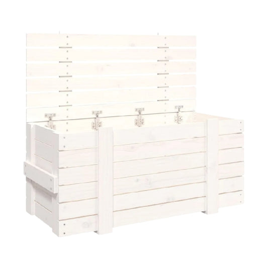 Coffre de rangement en bois clair pour intérieur - 120 x 60 x 90