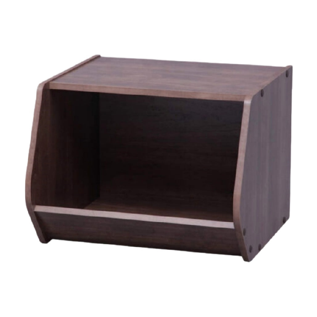 Bac de rangement en bois pour maison - 30 x 35 x 25