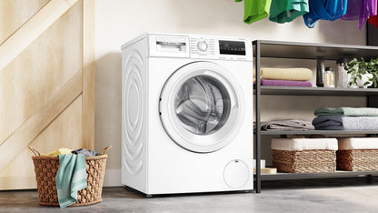 Bosch WAN24228FR, Série 4, Lave linge hublot, 8 kg, 1200 trs/min, Blanc