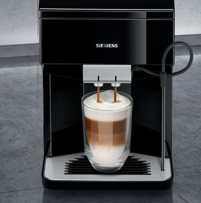 Siemens EQ.500 classic TP503R09 – Machine à café automatique avec écran TFT – Bac à grains et réservoir café moulu – 6 programmes – iAroma System – Co